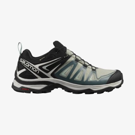 Buty Trekkingowe Damskie Salomon X ULTRA 3 GORE-TEX Czarne/Szare - PL 0-RWKA